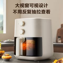 苏泊尔(SUPOR) 可视化烘烤 5L大容量 空气炸锅 蒸汽嫩炸 炸烤箱一体